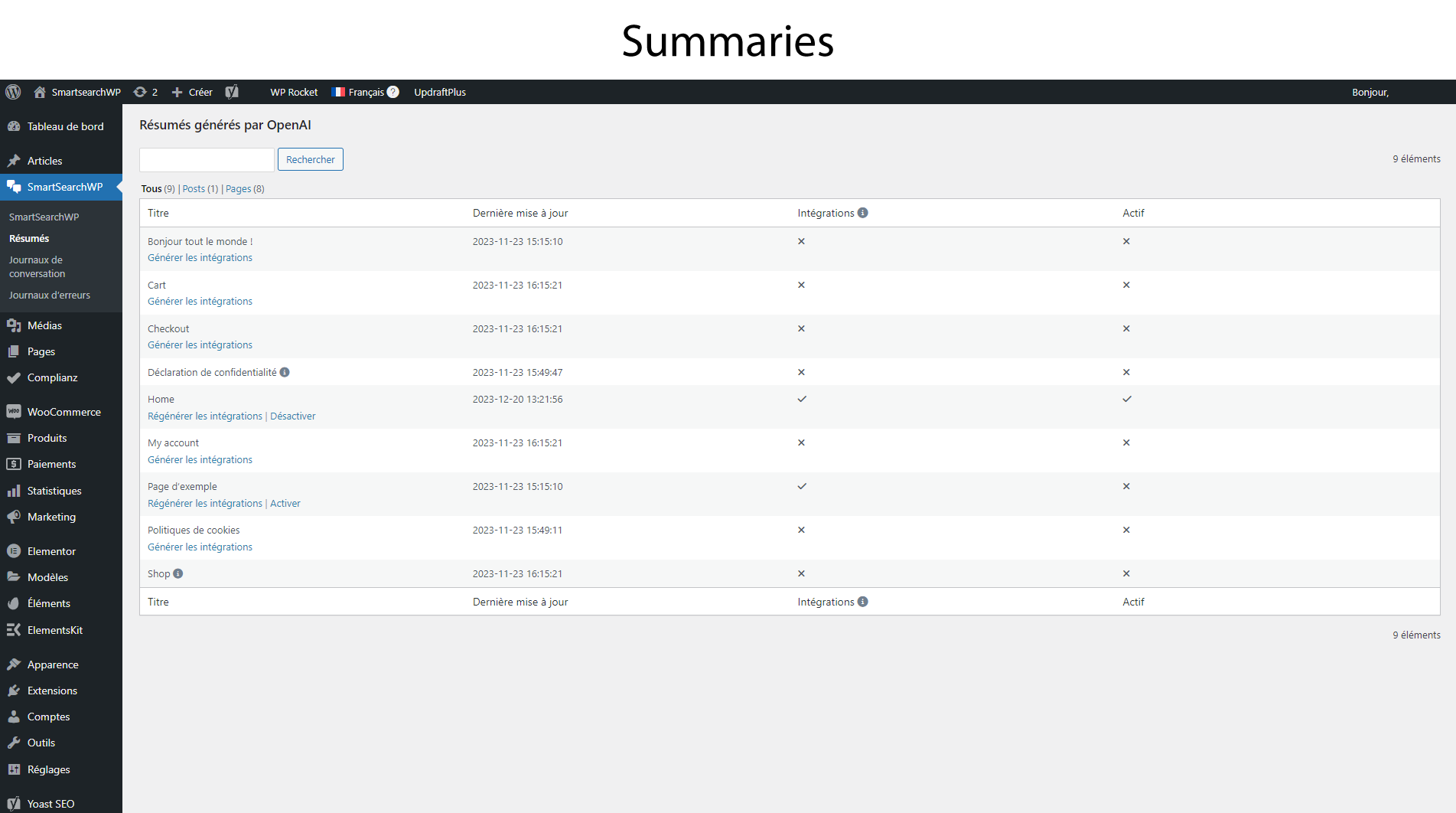SmartSearchWP Summaries